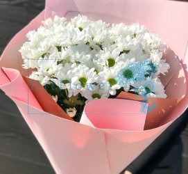 Букет цветов из: Хризантемы